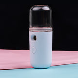 Mist Sprayer Mini 30ml Nano Portable Face Spray Facial Body  Steamer Moisturizing Skin Care Humidifier Instruments