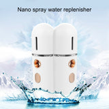 Mist Sprayer Mini 30ml Nano Portable Face Spray Facial Body  Steamer Moisturizing Skin Care Humidifier Instruments