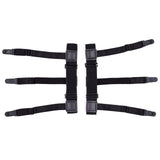 Men's Stripe Elastic Shirt Holder  Garters Leg 2 pcs
