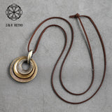 New Arrival Zinc Alloy Pendant with Long Rope Necklace Jewelry 2019