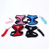 Cute Small Nylon Dog Harness Cat Pet Harness set