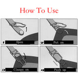 Men's Stripe Elastic Shirt Holder  Garters Leg 2 pcs